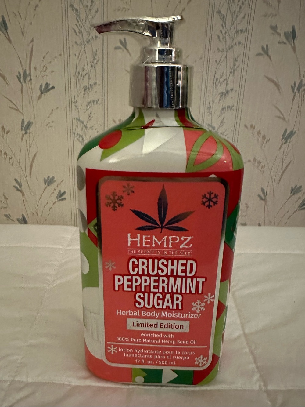 Hempz Peppermint Sugar Body Moisturizer